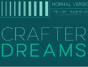 Crafter Dreams font