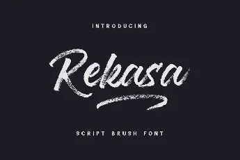 Rekasa Brush font