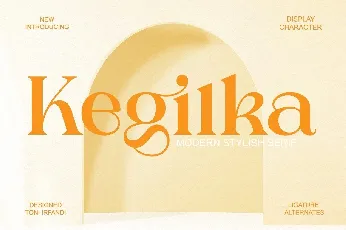 Kegilka font