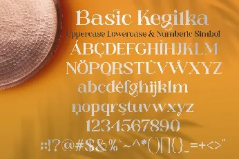 Kegilka font