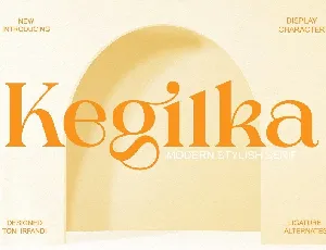 Kegilka font