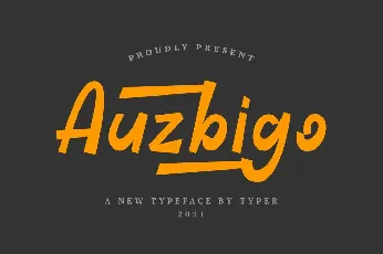 Auzbigo font