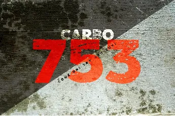 vtks carbo 753 font