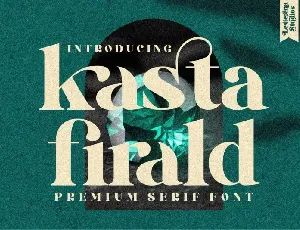 Kasta Firald Serif font