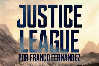 Justice League font