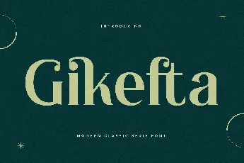 Gikefta font