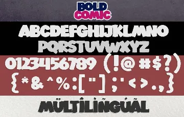 Bold Comic font