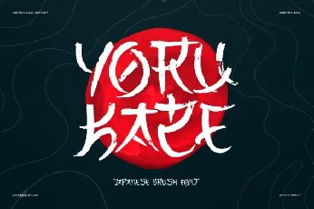 Yoru Kaze font