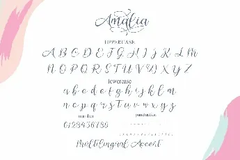 Amalia font