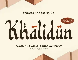 Khalidun font