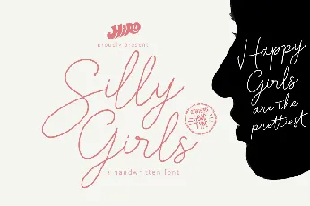 Silly Girls font