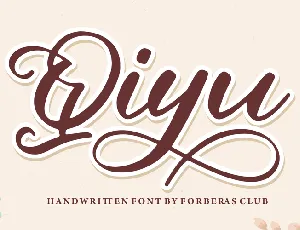 Qiyu font