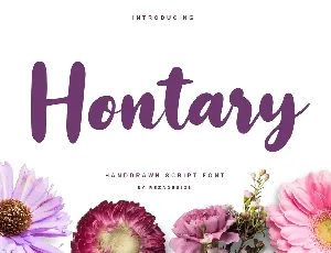 Hontary font