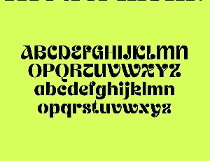 Jt Modernism font