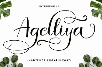 Agelliya font