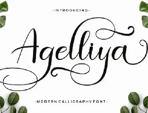 Agelliya font