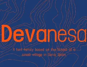 Devanesa Free font