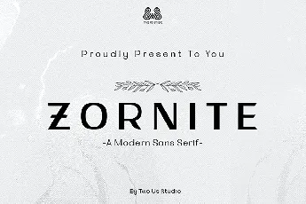 Zornite font