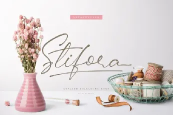 Stifora Script font