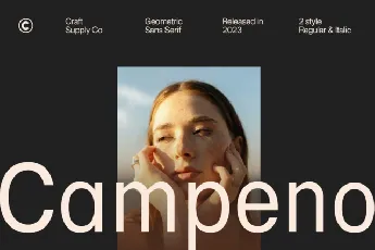 Campeno font