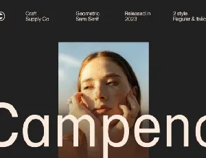 Campeno font