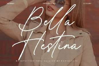 Bella Hestina font