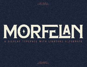 Morfelan font