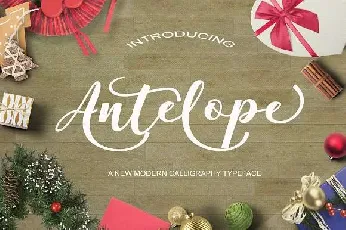 Antelope font