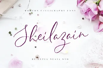 Sheilazain Script Free font