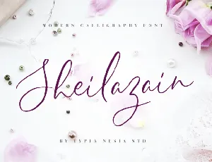 Sheilazain Script Free font