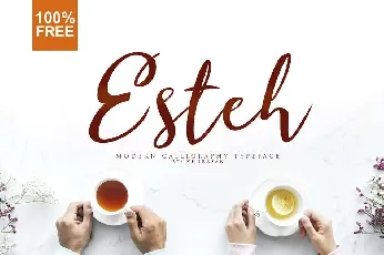 Esteh font