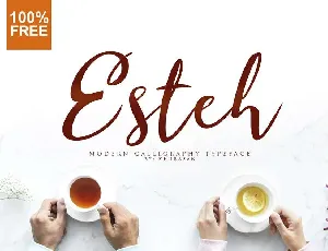 Esteh font