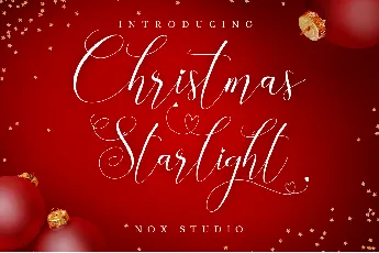 Christmas Starlight font