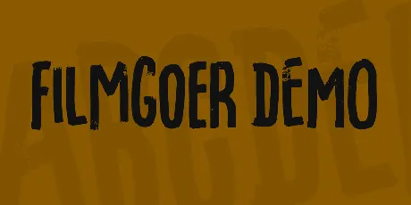 Filmgoer DEMO font