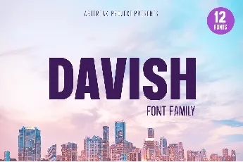 Davish Family font