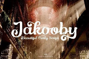 Jakooby DEMO font