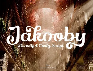 Jakooby DEMO font