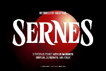 Sernes font