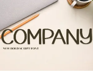 Company font