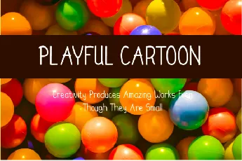 Playful Cartoon Display font