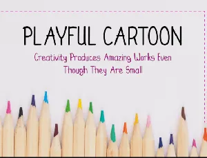 Playful Cartoon Display font