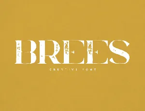 Brees font