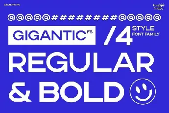 Gigantic FS font