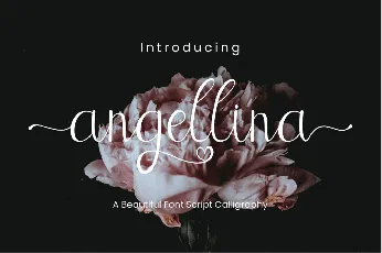 Angellina Calligraphy font