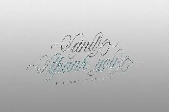 Beauty Athena Calligraphy font