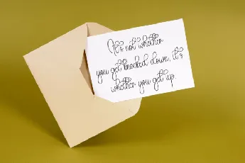 Building Calligraphy font