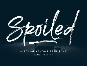 Spoiled font