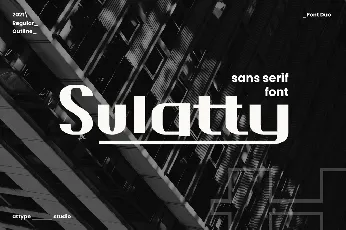 Sulatty font