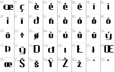 Sulatty font