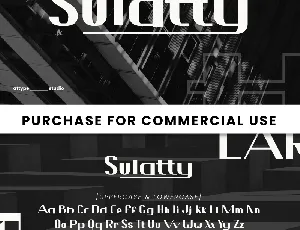 Sulatty font